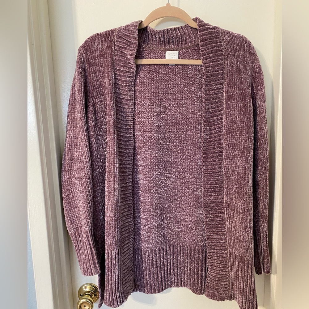 A New Day velvet cardigan